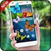 Free play online Butterfly on screen | Prank app APK